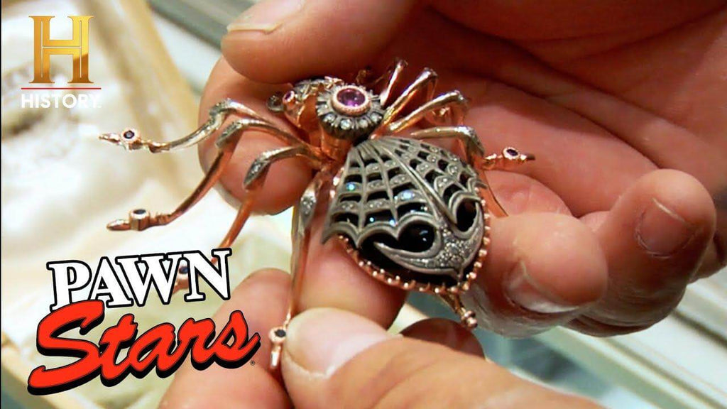 How is a Faberge Black Widow brooch worth? - Trendolla Jewelry