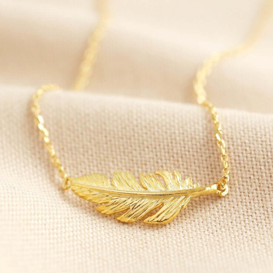 Feather Necklace, A Symbol Of Flight And Freedom