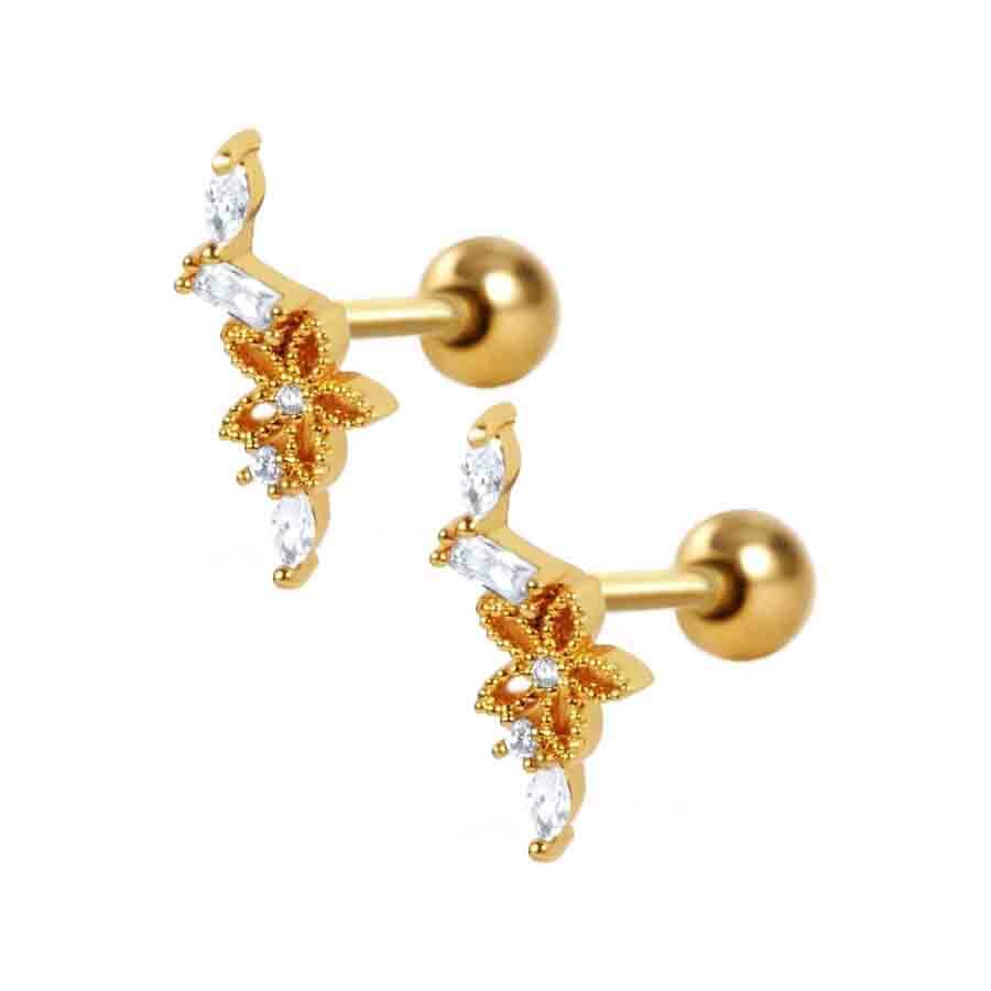 Double Ring Hoop Earrings 1pair US$3.00 | Style gioielli, Orecchini,  Gioielleria