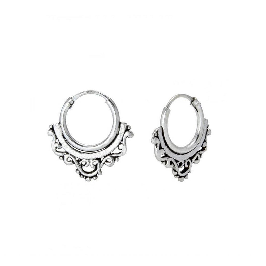 Bali Hoop Earrings - Trendolla Jewelry