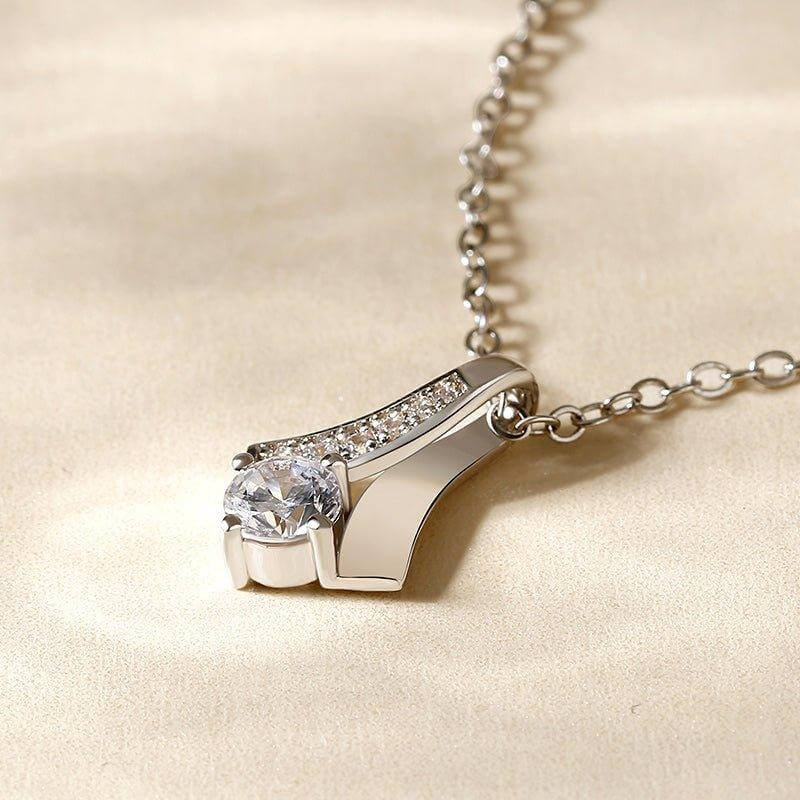 "Best Wishes" Personalized Sterling Silver Necklace - Trendolla Jewelry