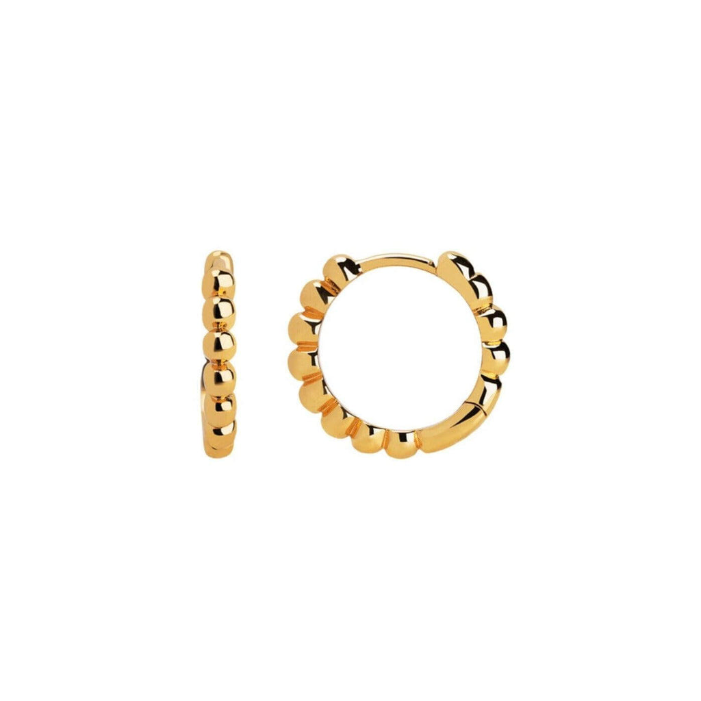 Bubble Ball Hoop Earrings - Trendolla Jewelry