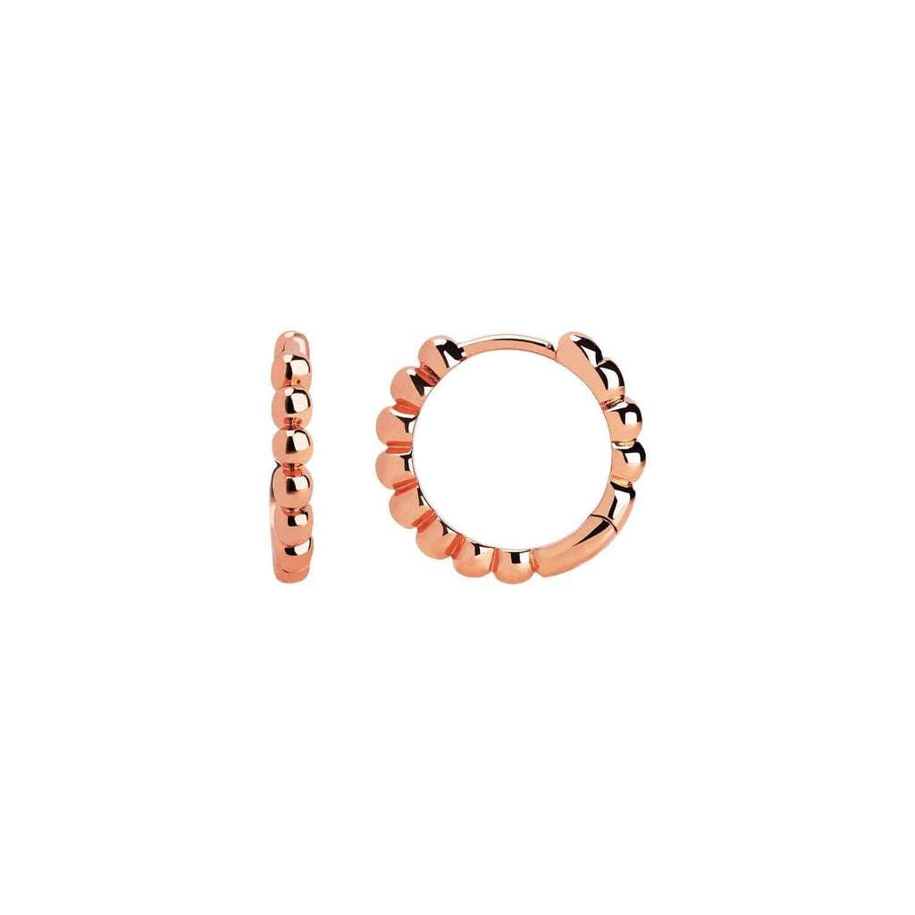 Bubble Ball Hoop Earrings - Trendolla Jewelry