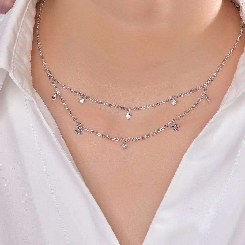 Chic Layered Necklace - Trendolla Jewelry