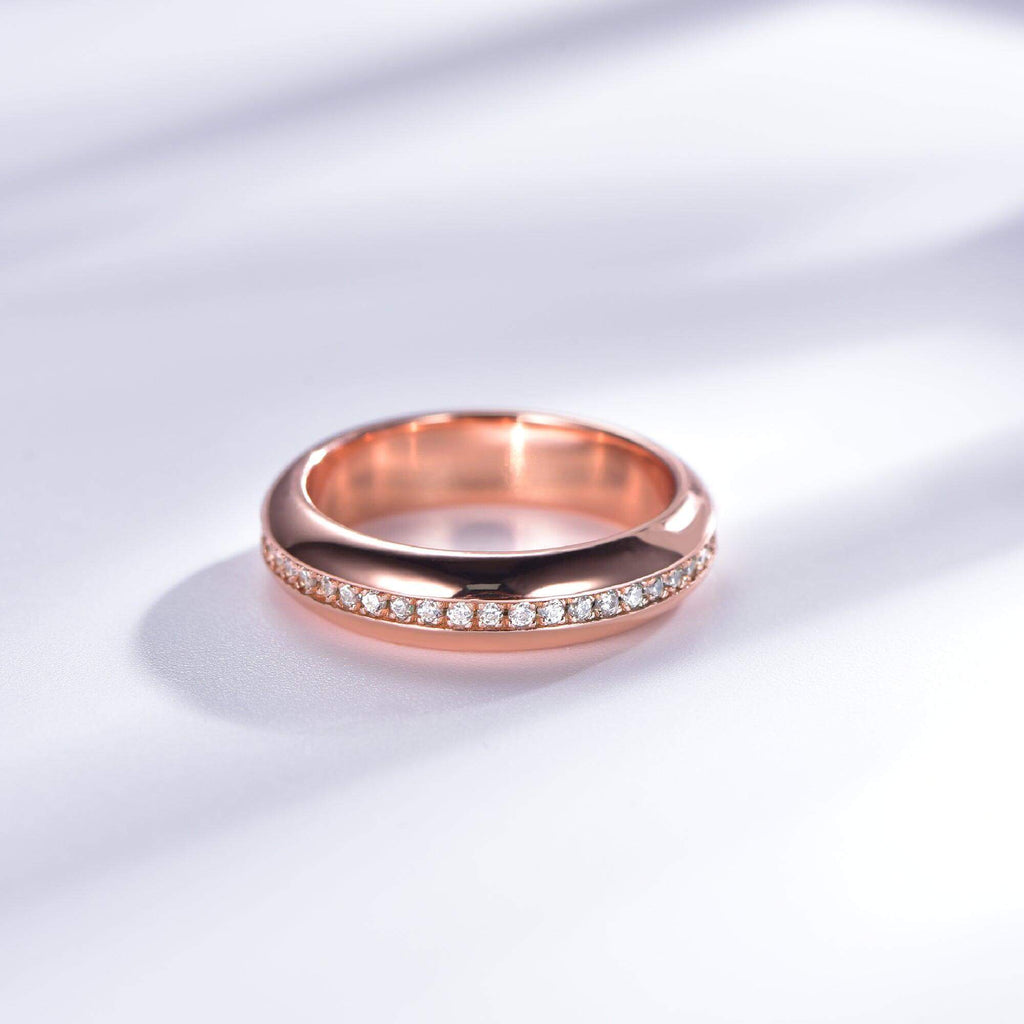Classic Wedding Band Eternity Ring - Trendolla Jewelry