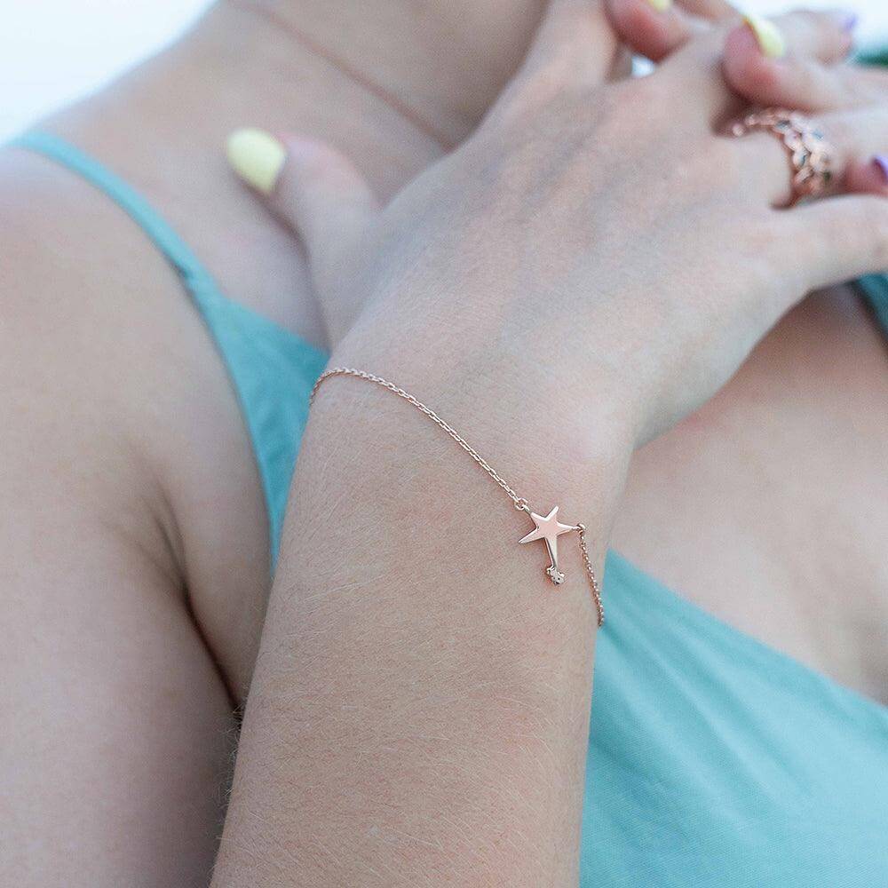 Dainty Cute Star Bracelet - Trendolla Jewelry