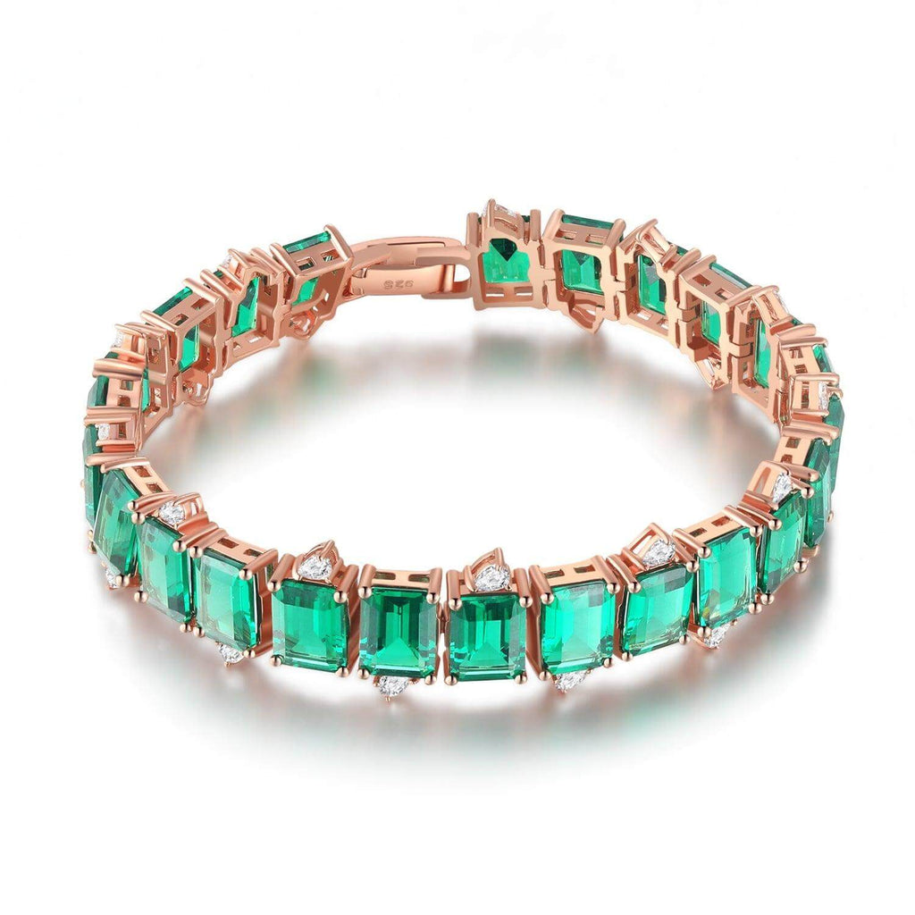 Emerald Bracelet Designed by Tanin - Trendolla Jewelry