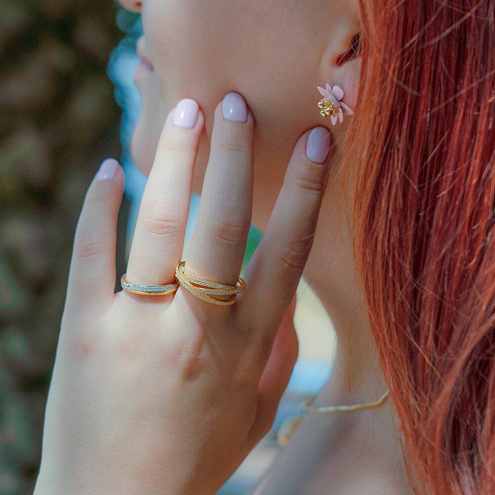 Flower Earrings - Trendolla Jewelry