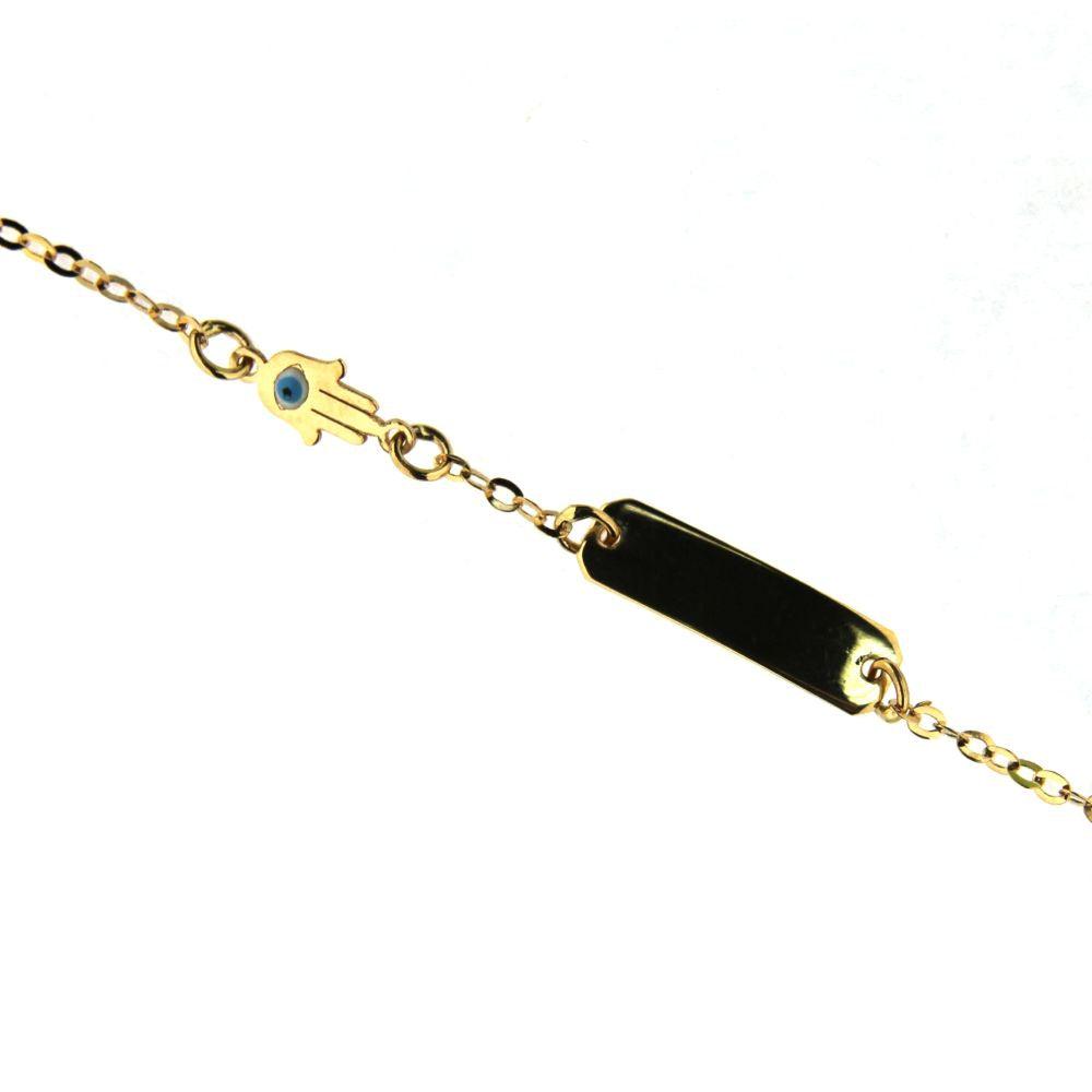 Hamsa ID Baby Bracelet - Trendolla Jewelry