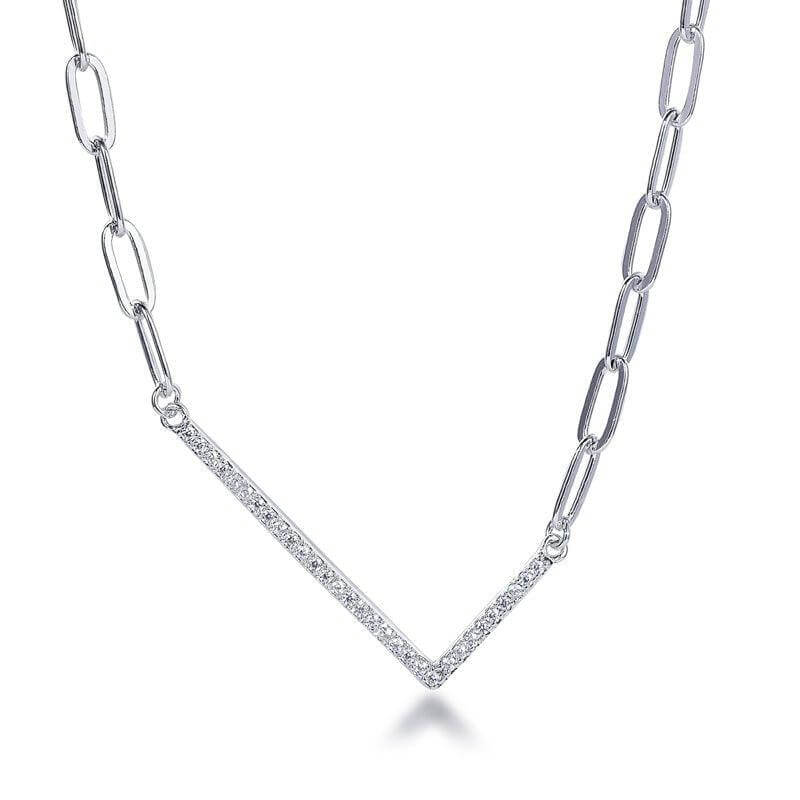 Letter L Chain Necklace - Trendolla Jewelry