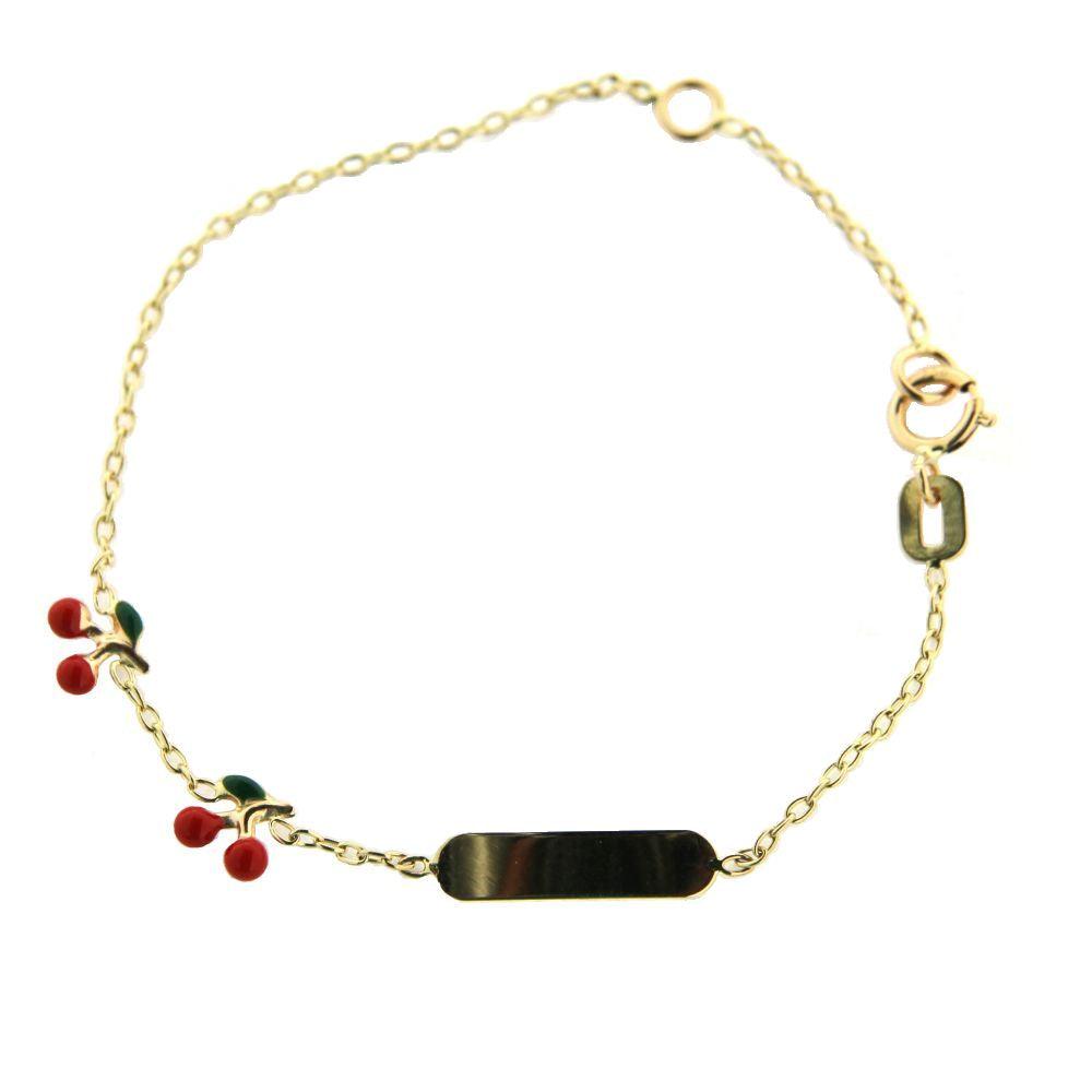 Little Cherries ID Baby Bracelet - Trendolla Jewelry