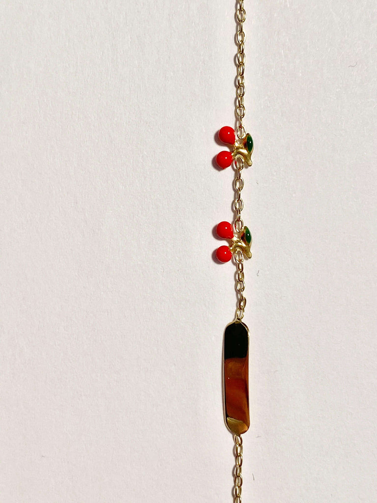 Little Cherries ID Baby Bracelet - Trendolla Jewelry