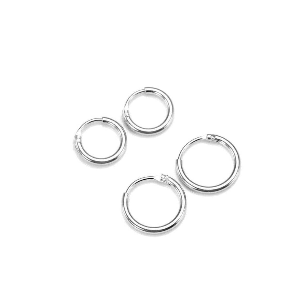 Mini Endless Hoop Earrings Set - Trendolla Jewelry