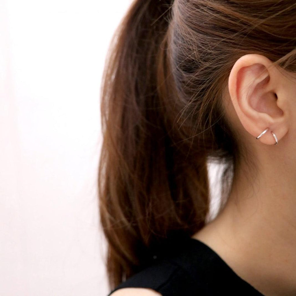Mini Endless Hoop Earrings - Trendolla Jewelry