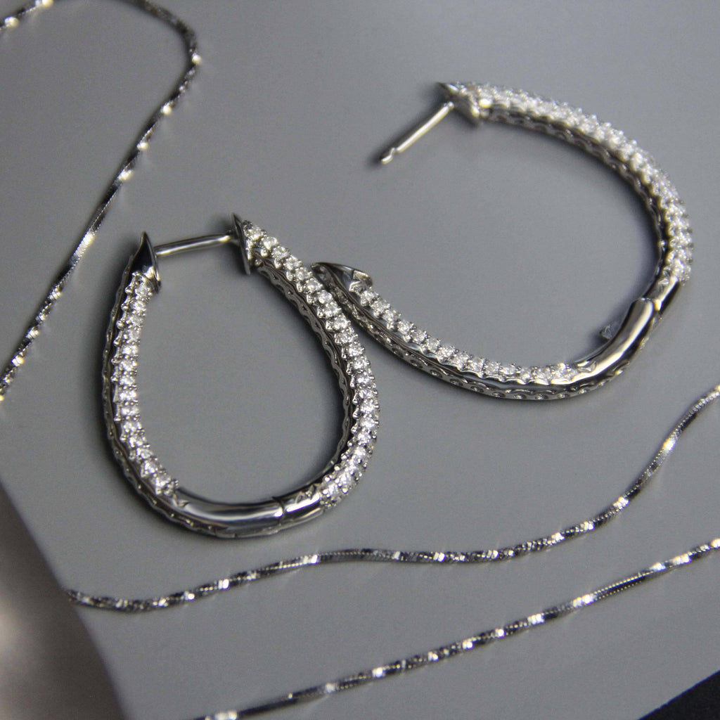 Oval Earrings - Trendolla Jewelry