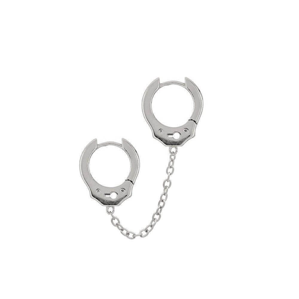 Partner in Crime Chain Huggie Earrings - Trendolla Jewelry