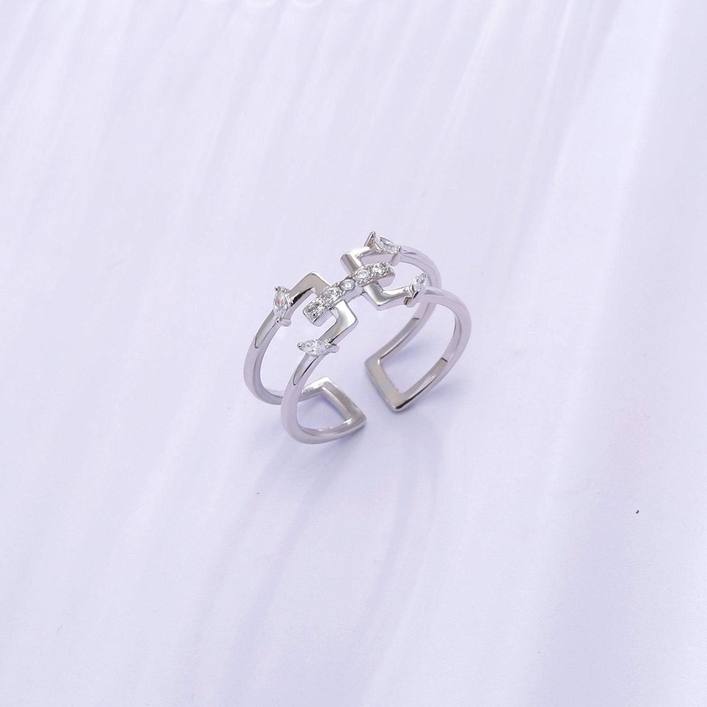 Promise Statement Ring Jasmine Breeze Collection Designed by Alexandra Baltazar - Trendolla Jewelry