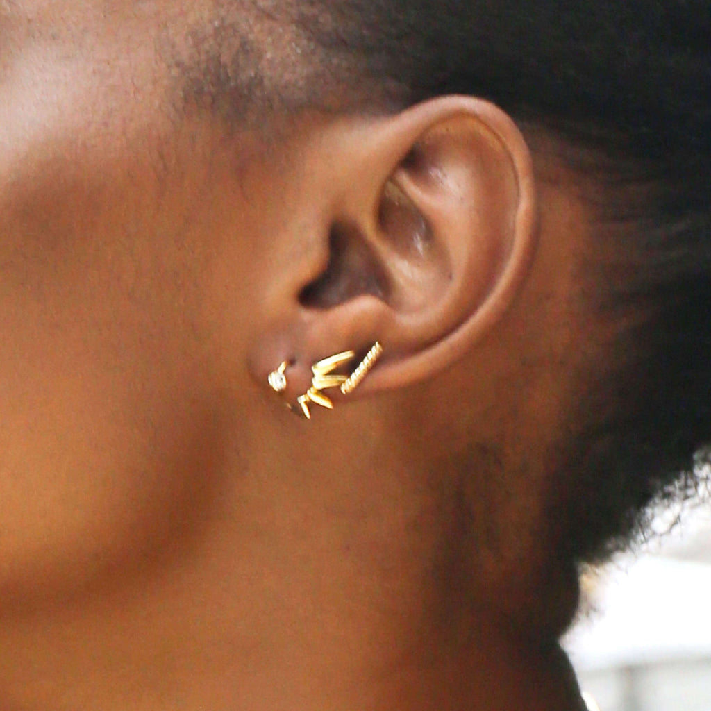 Rectangle Earrings - Trendolla Jewelry