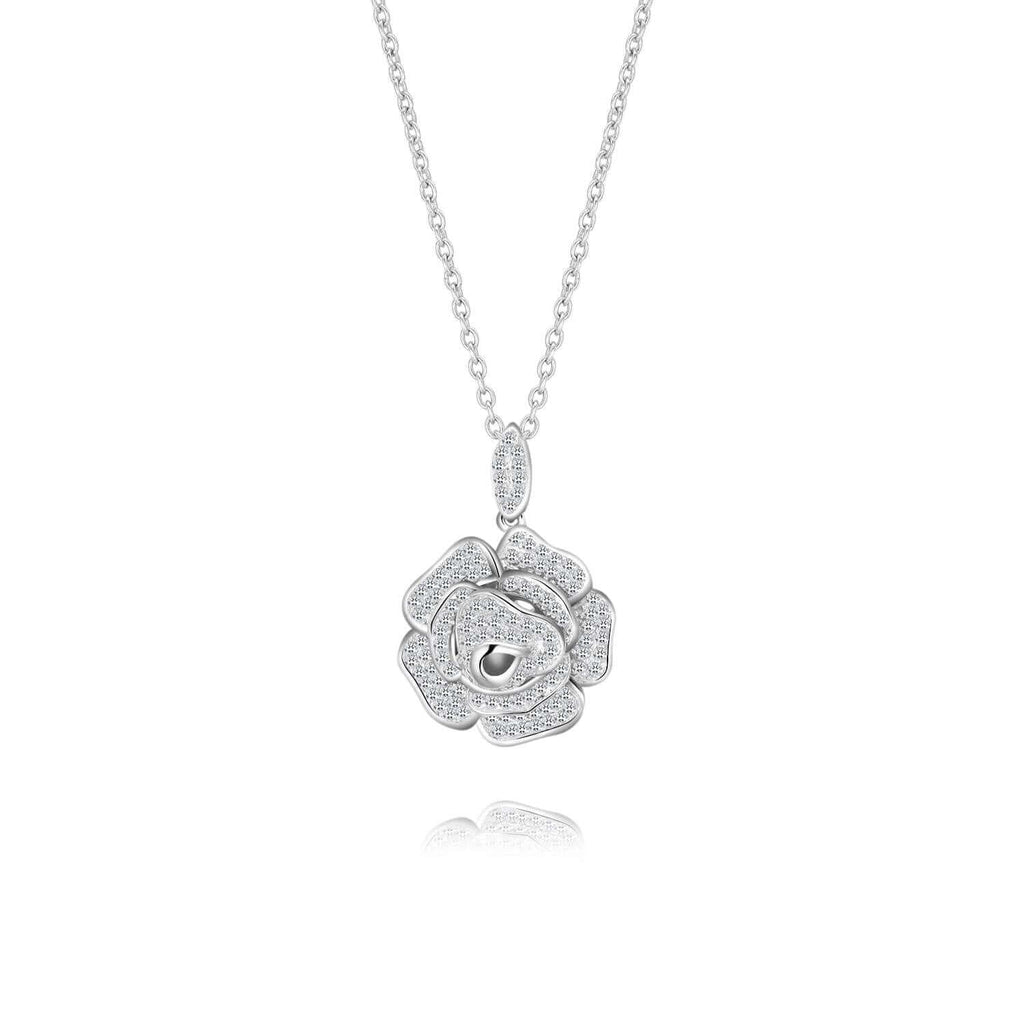 Rose Pendent Necklaces - Trendolla Jewelry