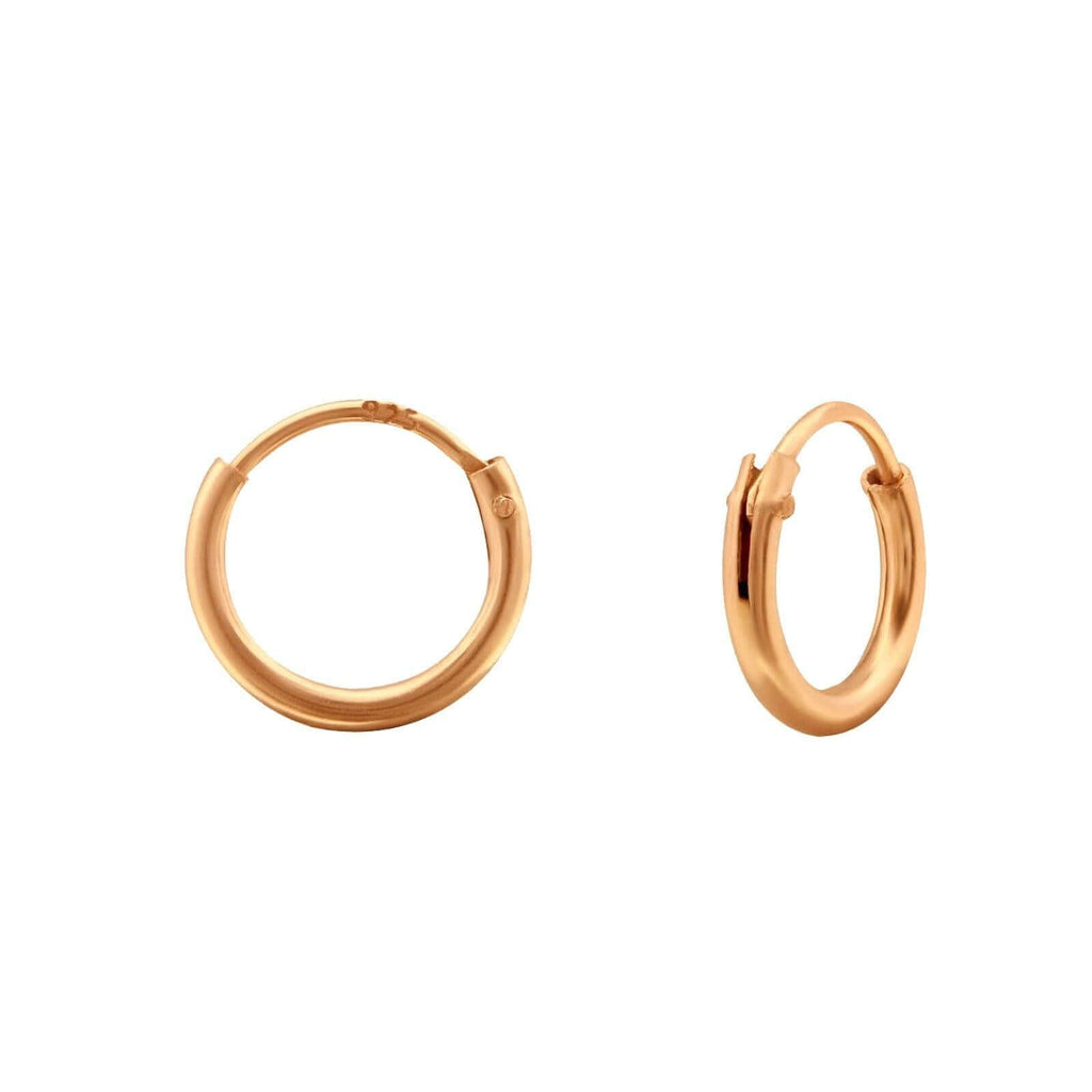 Small Endless Hoop Earrings - Trendolla Jewelry