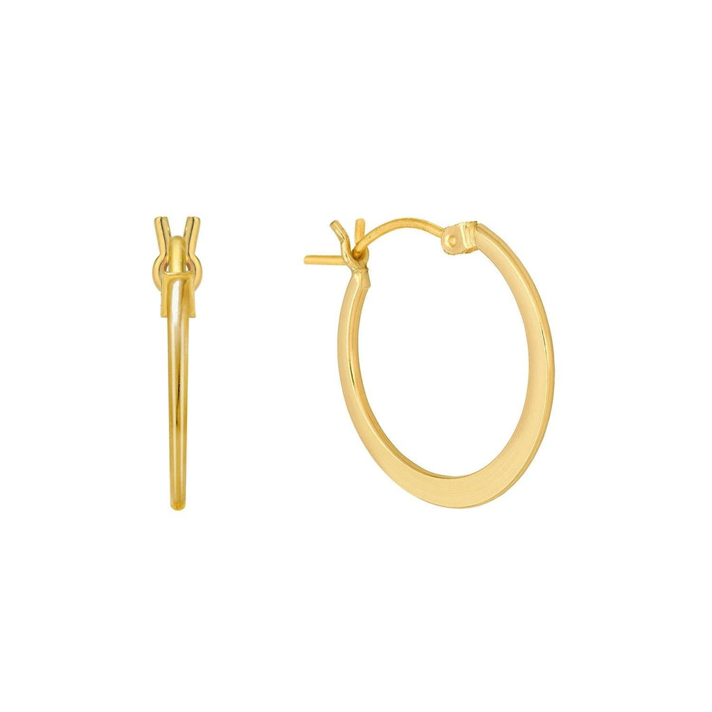 Stylist Small Hoop Earrings 22mm - Trendolla Jewelry