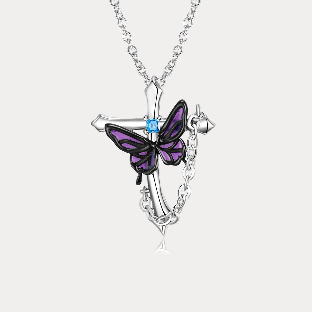 Trendolla Butterfly Halloween Necklace - Trendolla Jewelry