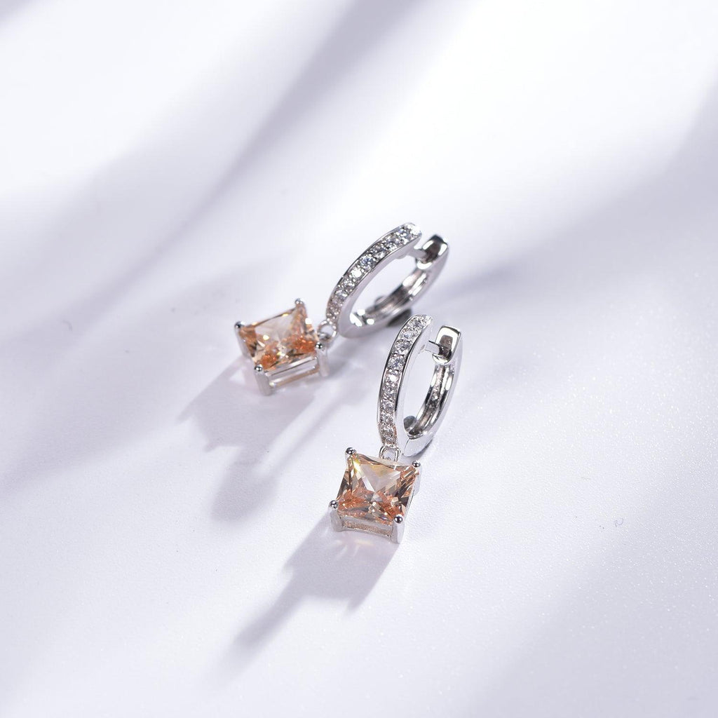 Copy of Trendolla Coronation Hoop Earrings with Charm - Trendolla Jewelry