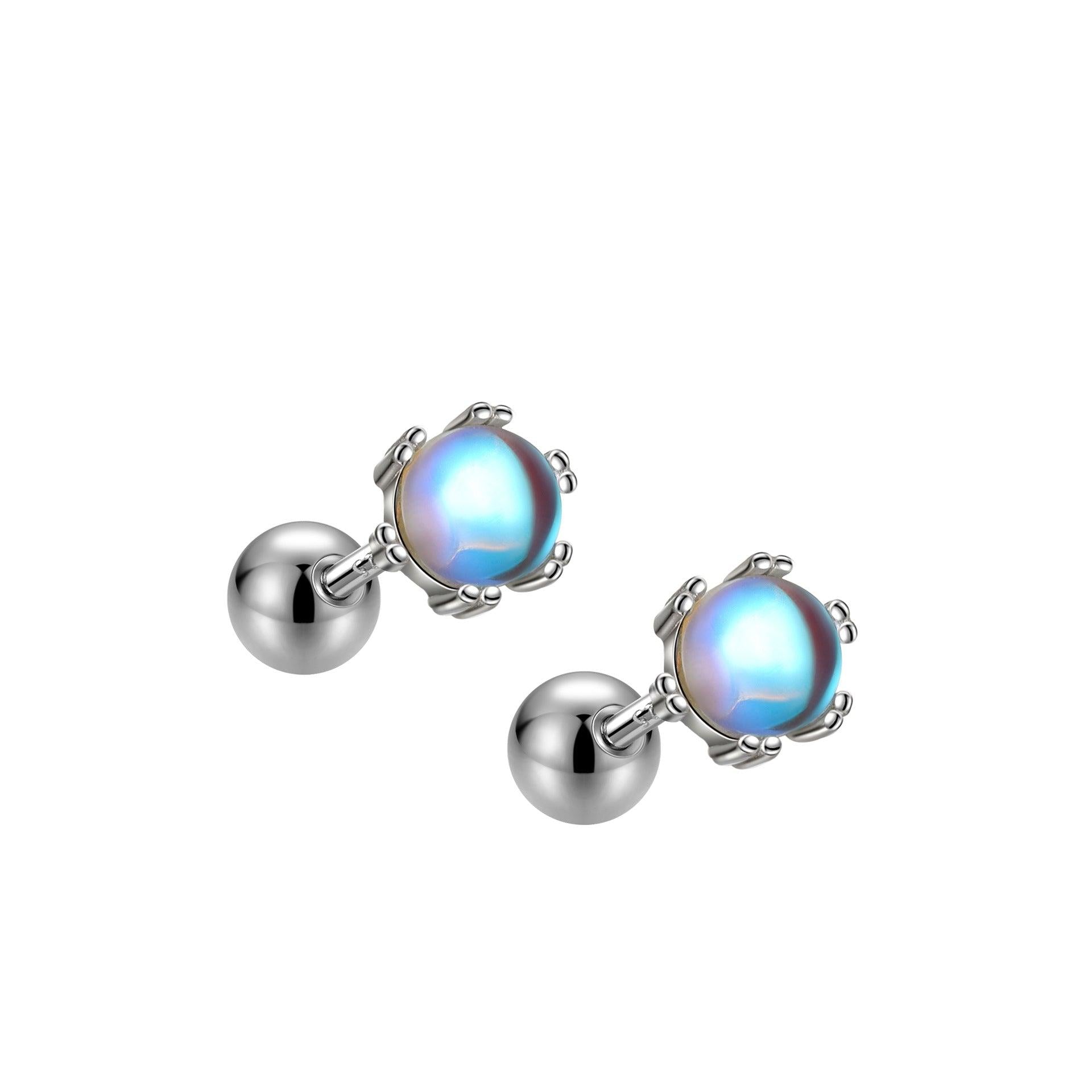 Bellinha Earrings * Moonstone * Gold Plated 18k or Sterling Silver 925 –  ByCila, Inc