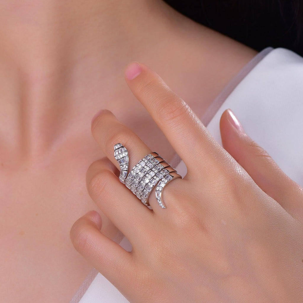 Trendolla Snake Ring Index Finger Ring - Trendolla Jewelry
