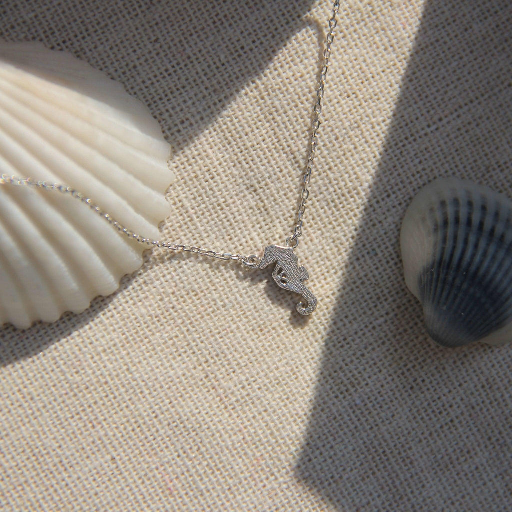 Trendolla Sterling Silver Seahorse Necklace - Trendolla Jewelry