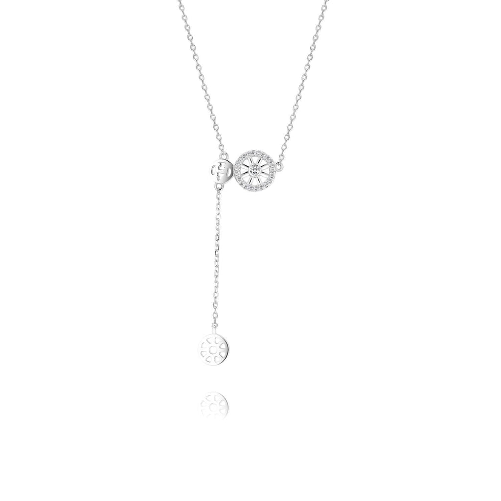 Trendolla Wheel of Life Diamond Necklaces