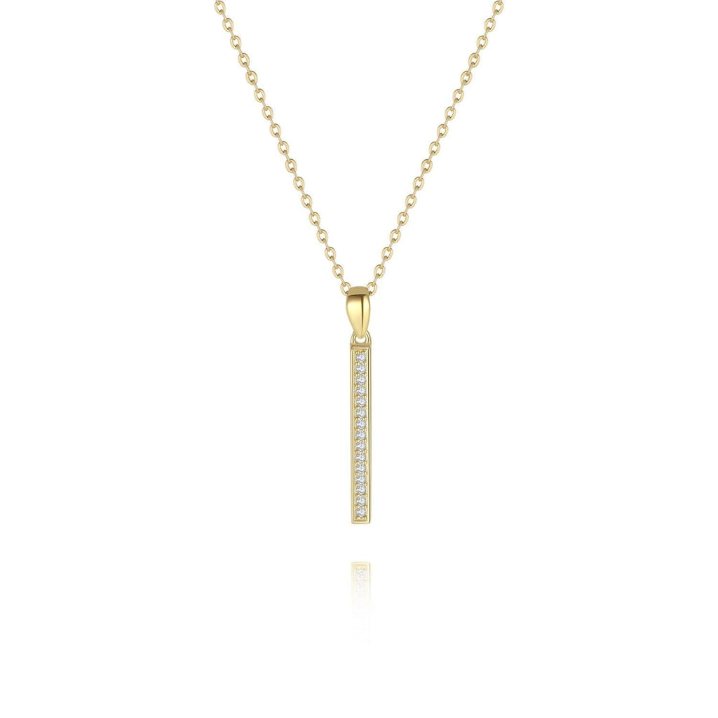 Vertical Pole Necklace Designed by Tanin - Trendolla Jewelry