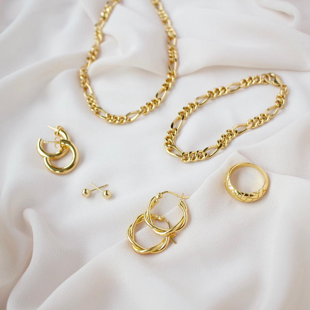 Zarah Double Twist Hoop - Trendolla Jewelry